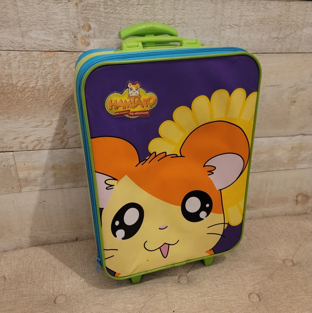 Vintage Hamtaro Suitcase